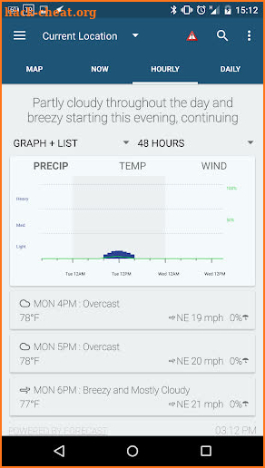 Arcus Weather screenshot