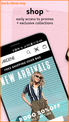 Ardene screenshot