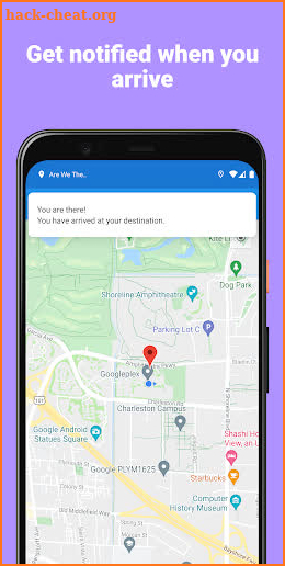 Are We There Yet - get alerts when you arrive screenshot