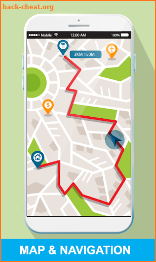 Area Calculator for Land Record: Route Driving screenshot