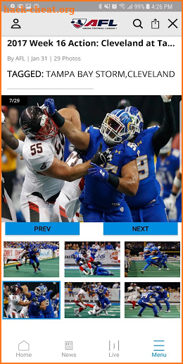 Arena Football League screenshot