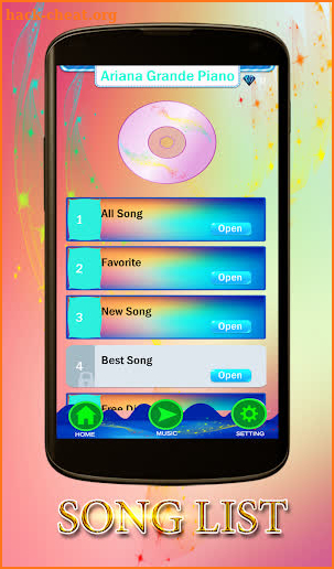 Ariana Grande Piano Magic screenshot