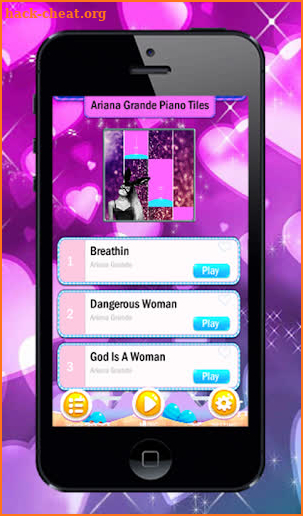 ARIANA Grande Piano Tiles Tap screenshot