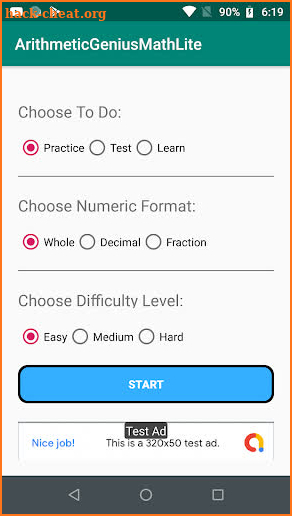 Arithmetic Genius Math - Lite screenshot