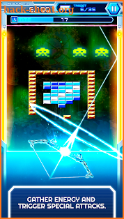 Arkanoid vs Space Invaders screenshot