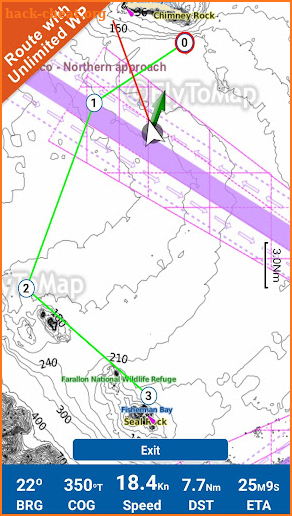 Arkansas River GPS Charts screenshot