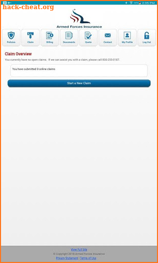 Armed Forces Insurance Mobile screenshot