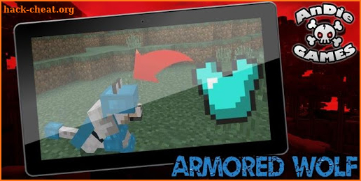 Armored Wolf Mod for MCPE screenshot