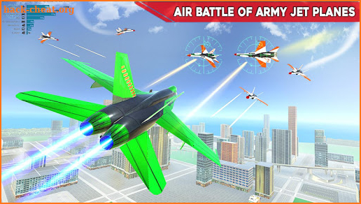 Army Bus Robot Transform Wars – Air jet robot game screenshot