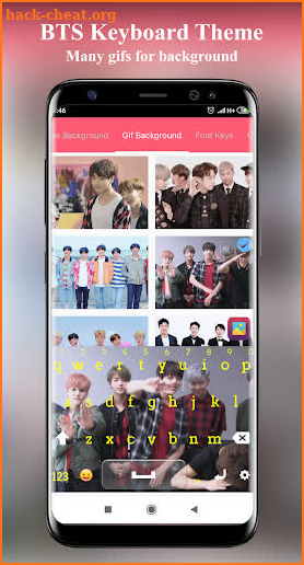 Army Keyboard: BTS Keyboard Theme Offline screenshot