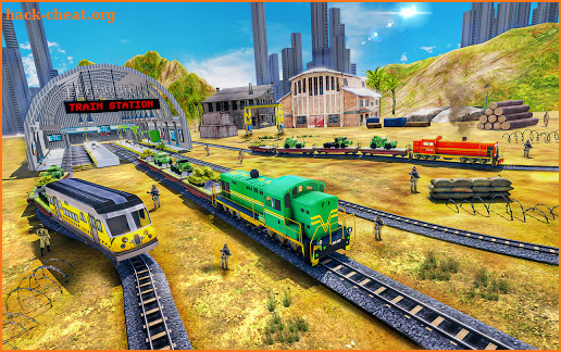 ARMY MISSION TRAIN GAME: ARMY TRAIN CARGO 2021 screenshot