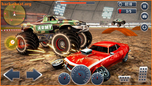 Army Monster Truck Demolition screenshot