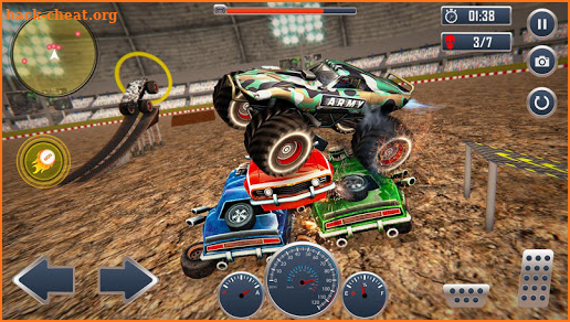 Army Monster Truck Demolition screenshot