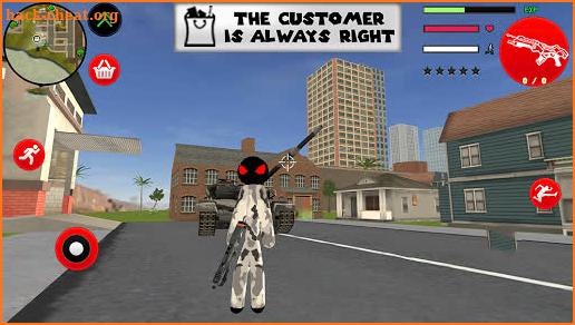 Army Stickman Rope Hero Counter Attack Crime screenshot