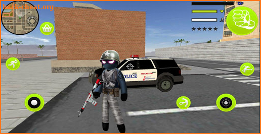 Army Stickman Rope Hero Vegas Gangstar Crime screenshot