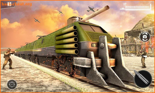 Army Train Shooter: New Train Shooting Games 2021 screenshot