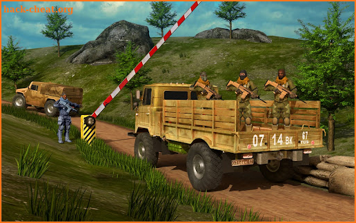 Army Truck Driving Games 3d screenshot