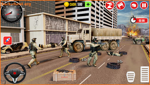 Army Truck Games :Army Vehicle screenshot