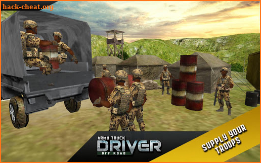 Army Truck Offroad Transport screenshot