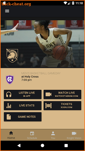 Army West Point Athletics screenshot