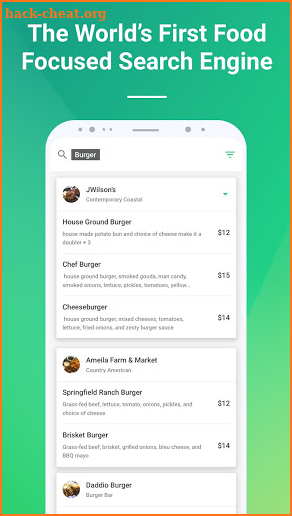 Aroma - Food Search Engine screenshot