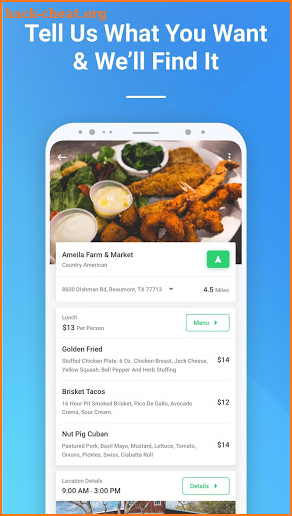 Aroma - Food Search Engine screenshot