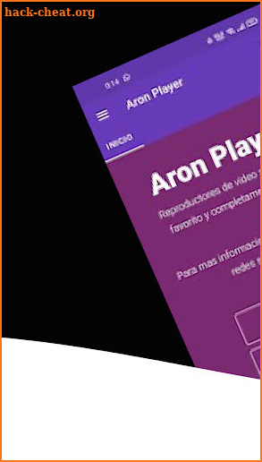 Aron player app. screenshot