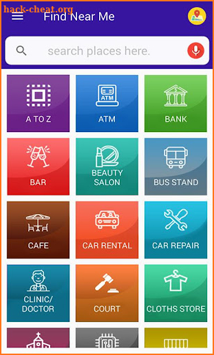 Around me places - Find nearby screenshot