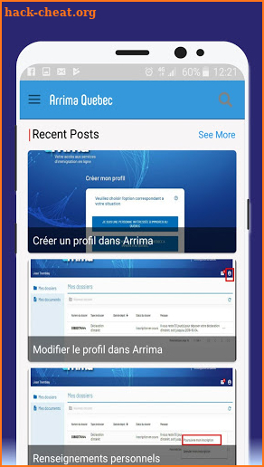 Arrima Québec Immigration  QD screenshot