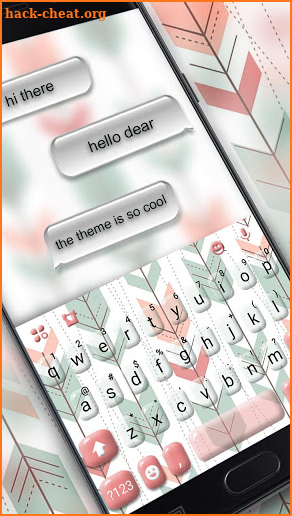 Arrow Drawing Keyboard Theme screenshot