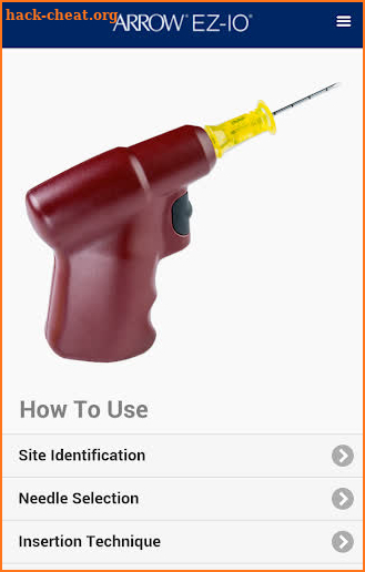 ARROW EZ-IO® by Teleflex screenshot