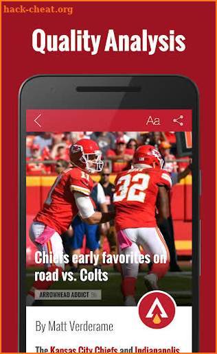 Arrowhead Addict: Chiefs News screenshot