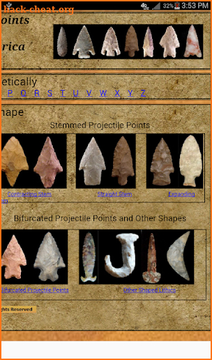 Arrowhead Identifier screenshot