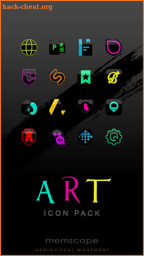 ART dark Icon Pack screenshot