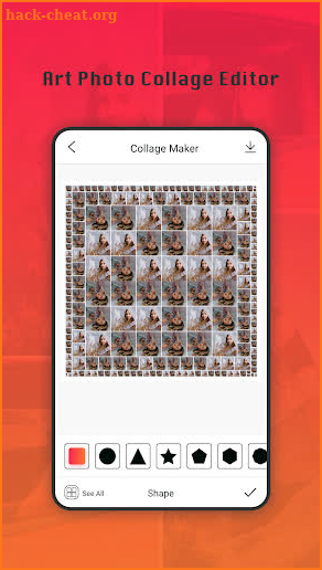 Art Photo Collage Editor screenshot