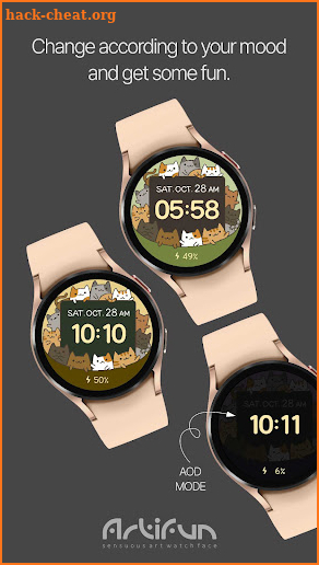 artifun.atscat2.watchface screenshot