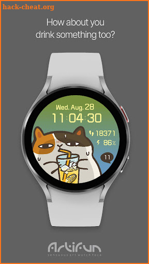 artifun.atscat6.watchface screenshot