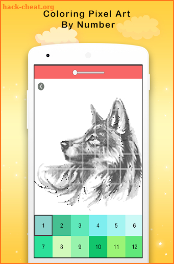 Artistic Coloring tattoo Pixel By Number screenshot