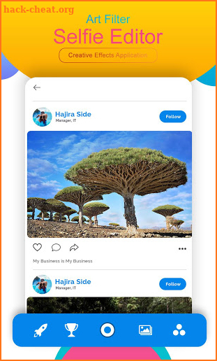 Artwork Selfie Photo Editor screenshot