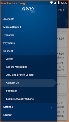 Arvest Go Mobile Banking screenshot