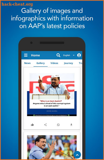 Arvind Kejriwal (Official AK App) screenshot