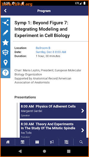 ASCB|EMBO 2019 Meeting screenshot