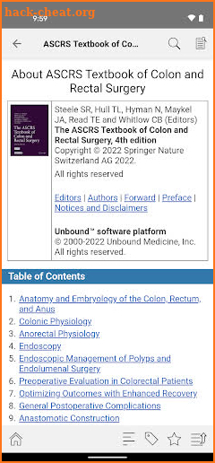 ASCRS U: Colorectal Surgery screenshot