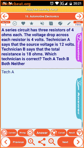 ASE Automotive Service Excellence Exam Review App screenshot