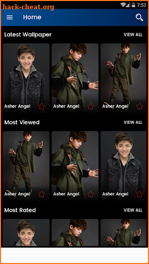 Asher Angel Wallpaper HD screenshot