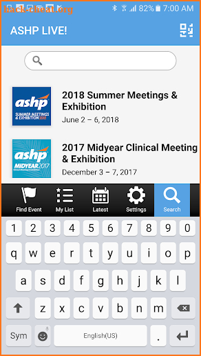 ASHP LIVE! screenshot