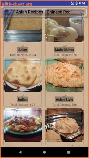 Asian Recipes - Chinese Recipes, Indian Recipes screenshot