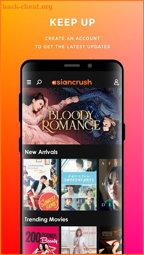 AsianCrush - Android TV screenshot