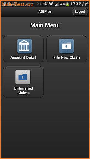 ASIFlex Self Service screenshot