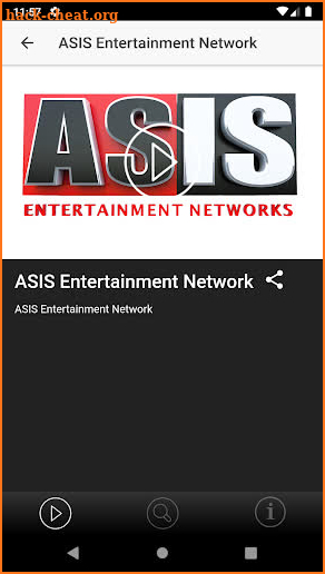 ASIS Entertainment Network screenshot